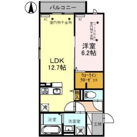 D-residence藤江Ⅱの物件間取画像